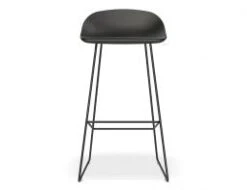 LEVEL Pop Stool Black Frame And Black Shell Seat -Level Furniture Outlet Store 1front on black stool pop 8cd8a74a f213 4033 8459 3590f0b719e5