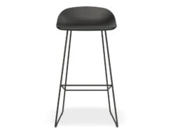 LEVEL Pop Stool Black Frame And Black Shell Seat -Level Furniture Outlet Store 1front on black stool pop e5c77e49 eb24 4333 97dc eaf06b50da9e