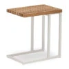 LEVEL Cube Outdoor Side Table - White