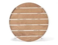 LEVEL Fino Outdoor Coffee Table - White 60cm -Level Furniture Outlet Store 2round coffee table f1f5a330 52f7 4812 8a35 3a4a23c15a91