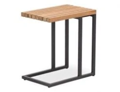 LEVEL Cube Outdoor Side Table - Charcoal -Level Furniture Outlet Store 4 e433d58e 61e8 466e a534 fb9b26ed5ae5