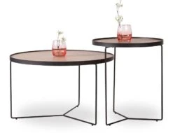 LEVEL Alora Side Table Black - Oak -Level Furniture Outlet Store Alora 0003 Oak2