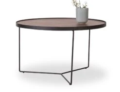 LEVEL Alora Coffee Table -Black - Walnut - Medium