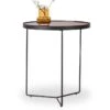 LEVEL Alora Side Table - Black - Walnut