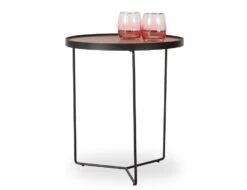 LEVEL Alora Side Table Black - Oak