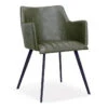 LEVEL Andorra Armchair Vintage Green Seat