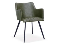 LEVEL Andorra Armchair Vintage Green Seat