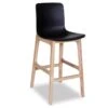 LEVEL Ara Stool - Natural - Black Shell