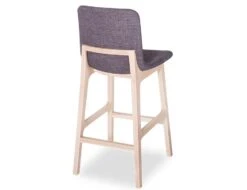 LEVEL Ara Stool - Natural - Charcoal Fabric -Level Furniture Outlet Store Ara Stool charcoal upholsted3 f64a0f14 1128 4688 bda6 3fd3b9ae31a5