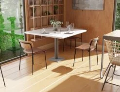 LEVEL Rylie Chair - Padded Seat With Natural Backrest - Green Vintage Vegan Leather Seat -Level Furniture Outlet Store B100216101 l4 rylie chair lifestyle5 ash tan be7a22a5 6438 4fc7 8128 dfd82c9dc7ec