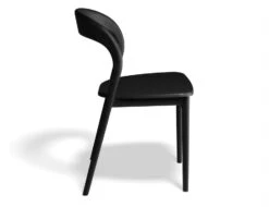 LEVEL Mia Chair - Black Stained Ash -Level Furniture Outlet Store B100229027 p3 mia diningchair black black side