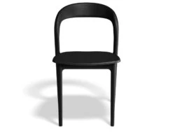 LEVEL Mia Chair - Black Stained Ash -Level Furniture Outlet Store B100229027 p4 mia diningchair black black front