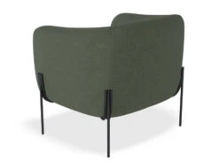 LEVEL Belle Lounge Chair - Kelp Green - Matt Black Legs -Level Furniture Outlet Store Belle Green BACK2