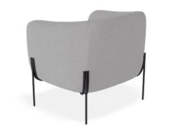 LEVEL Belle Lounge Chair - Cloud Grey - Matt Black Legs 17 LEVEL Belle Lounge Chair - Cloud Grey - Matt Black Legs -Level Furniture Outlet Store Belle Light Grey BACK 80ca52a5 93ac 46d1 83d5 25fcc9e3ad30