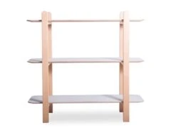 LEVEL Beni Storage Unit - 3 Shelves - Natural - White -Level Furniture Outlet Store Beni 3 Shel Storage Natural White 106e671a f5b9 4183 a53d 3b81f96b72d6