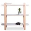 LEVEL Beni Storage Unit - 3 Shelves - Natural - White