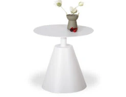 LEVEL Corvo Outdoor Side Table - White