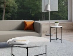 LEVEL Nexus Marble Side Table - White Carrara -Level Furniture Outlet Store Coffee Table White Marble 68a7833b 8a12 4e9d b055 7b3521e0d696