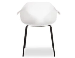 LEVEL Crane Chair - Black Post - White Shell -Level Furniture Outlet Store Crane white1 a0352483 9884 47ab baab 49c28a3968ca