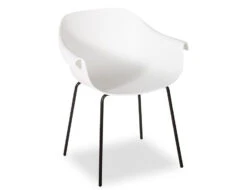 LEVEL Crane Chair - Black Post - White Shell -Level Furniture Outlet Store Crane white4 f4862f7f f9ba 4ca3 8d8a c78f2e4d7453