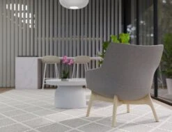 LEVEL Flow Armchair - Light Grey 16 LEVEL Flow Armchair - Light Grey -Level Furniture Outlet Store Flow chair cloudgrey lifestyle3