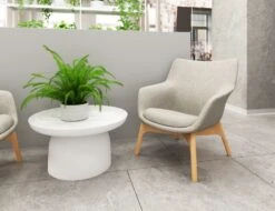 LEVEL Flow Armchair - Light Grey 15 LEVEL Flow Armchair - Light Grey -Level Furniture Outlet Store Flow chair cloudgrey lifestyle6