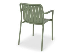 LEVEL Roku Outdoor Armchair In Matt Eucalyptus Green - No Cushion -Level Furniture Outlet Store Green BACK2