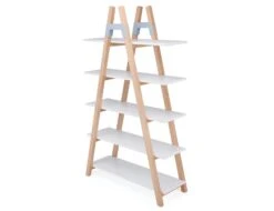LEVEL Groove Storage Unit - Natural - White -Level Furniture Outlet Store Groove shelf c271ce19 d379 445e 9a18 500b68a96993
