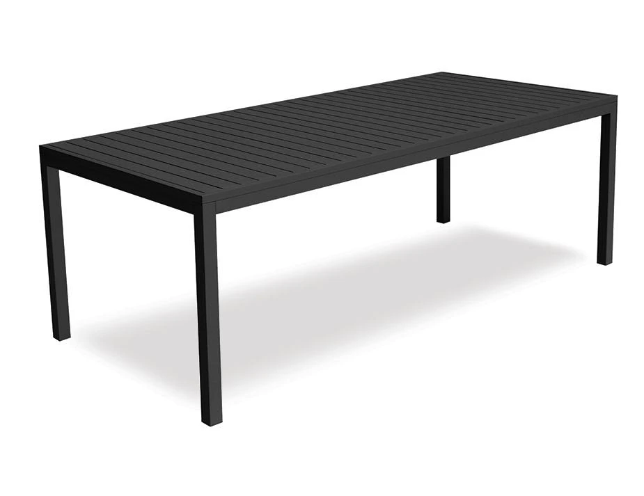 LEVEL Halki Table - Outdoor - 220cm X 100cm - Charcoal 2 LEVEL Halki Table - Outdoor - 220cm X 100cm - Charcoal - Image 2