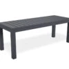 LEVEL Halki Bench Seat - Outdoor - 120cm - Charcoal