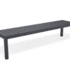LEVEL Halki Bench Seat - Outdoor - 190cm - Charcoal