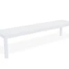LEVEL Halki Bench Seat - Outdoor - 190cm - White