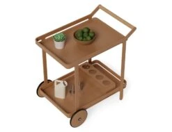 LEVEL Imola Outdoor Bar Cart - Terracotta -Level Furniture Outlet Store High Terracotta Lifestyle 6f4246ed 4a08 4787 acef 1b77de77afae