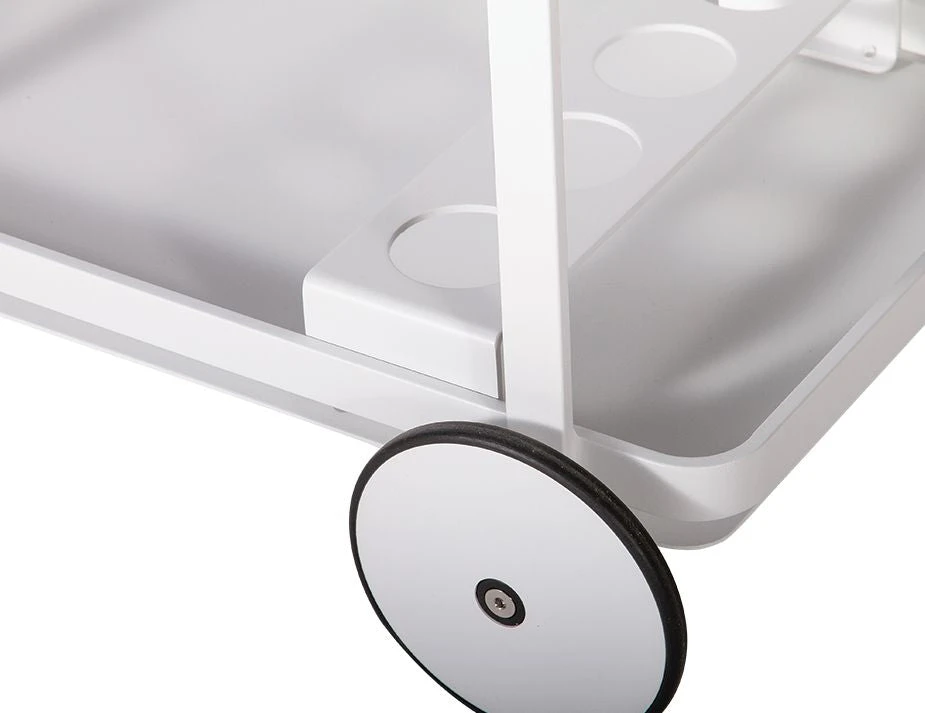 LEVEL Imola Outdoor Bar Cart - White 4 LEVEL Imola Outdoor Bar Cart - White - Image 4