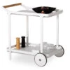 LEVEL Imola Outdoor Bar Cart - White
