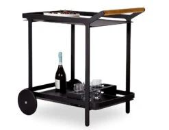 LEVEL Imola Outdoor Bar Cart - Black