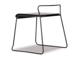 LEVEL Krafter Low Stool - Black - Black Timber -Level Furniture Outlet Store Krafter black low stool black seat 060a45d0 8a24 450e 9de4 86778aaba28b