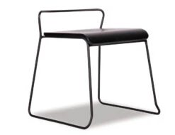 LEVEL Krafter Low Stool - Black - Black Timber