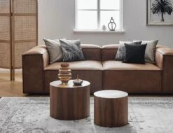 LEVEL Stump Table Set - Walnut -Level Furniture Outlet Store Layer Collection Walnut 10 ab0aead8 31ac 492a b30a 4138fae9136c