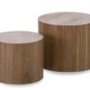 LEVEL Stump Table Set - Walnut