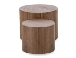 LEVEL Stump Table Set - Walnut -Level Furniture Outlet Store Layer Collection Walnut 5 eab3d34e 668f 40c1 b34f 92ef78456ca2