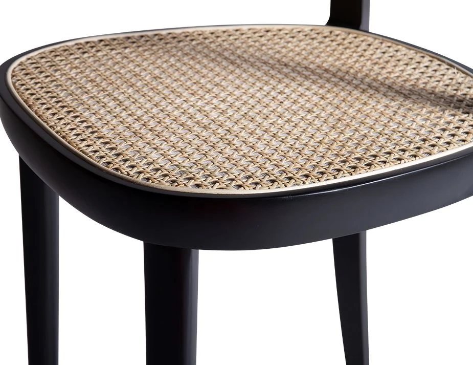 LEVEL Liana Chair - Black Frame With Cane Seat 9 LEVEL Liana Chair - Black Frame With Cane Seat - Image 9