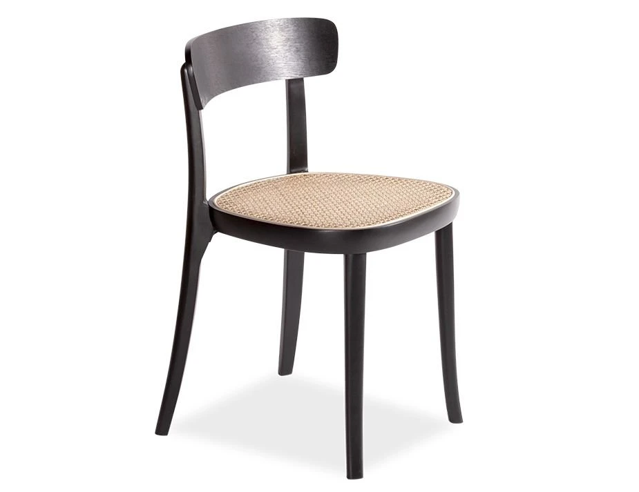 LEVEL Liana Chair - Black Frame With Cane Seat 7 LEVEL Liana Chair - Black Frame With Cane Seat - Image 7