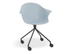LEVEL Pebble Armchair Pale Blue With Shell Seat - Swivel Base 17 LEVEL Pebble Armchair Pale Blue With Shell Seat - Swivel Base -Level Furniture Outlet Store LightBlueSeat NonSwivelCastorBaseBlack MAIN 7e84bfca 4f6d 4e5b a477 1767b36a14e9