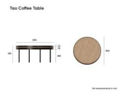 LEVEL Tao Table - Large - White -Level Furniture Outlet Store Measurements 52368c92 d328 453a 9abc 758c9eb30e4d