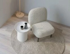 LEVEL Moulon Lounge Chair - Stone Boucle - Brushed Matt Gold Legs 11 LEVEL Moulon Lounge Chair - Stone Boucle - Brushed Matt Gold Legs -Level Furniture Outlet Store Moulon Boucle 2 79c7c771 af85 4c5f a93f f78a433a6960