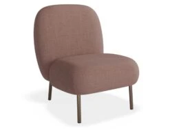 LEVEL Moulon Lounge Chair - Blush Pink - Brushed Matt Bronze Legs -Level Furniture Outlet Store Moulon Pink Bronze MAIN dc7c3e68 9bf4 44ca 88bb abcdf8b7dafb