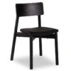 LEVEL Andi Chair - Black Ash - Black Pad