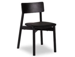LEVEL Andi Chair - Black Ash - Black Pad