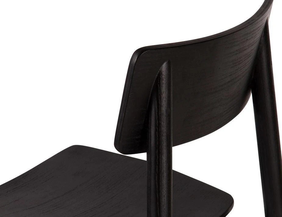LEVEL Andi Chair - Black Stained Ash 2 LEVEL Andi Chair - Black Stained Ash - Image 2